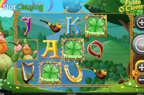 Скрин2. Fields O'Clover слот