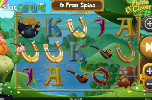 Скрин4. Fields O'Clover слот