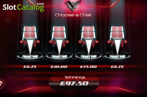 Скрин7. The Voice UK Slot слот