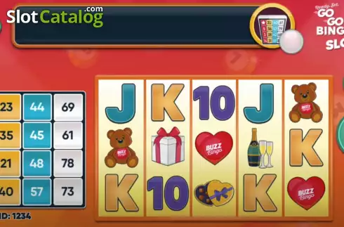 Скрин2. Go Go Bingo (Mutuel Play) слот