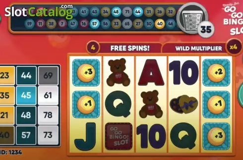 Скрин3. Go Go Bingo (Mutuel Play) слот