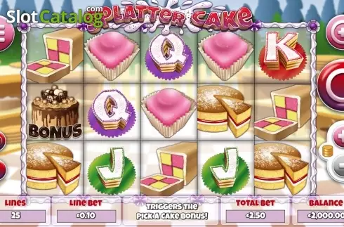Скрин2. Splatter Cake слот