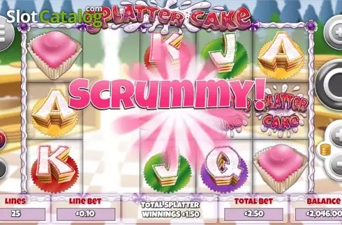 Скрин5. Splatter Cake слот