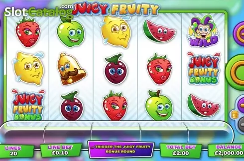 Скрин2. Juicy Fruity слот