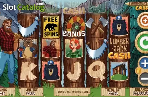 Скрин2. Lumberjack Cash слот
