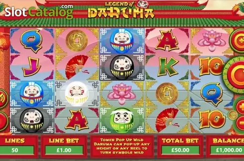 Скрин2. Legend of Daruma слот