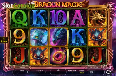 Скрин2. Dragon Magic слот