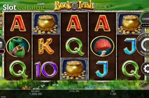 Скрин3. Book of the Irish слот