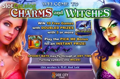 Скрин2. Charms and Witches слот