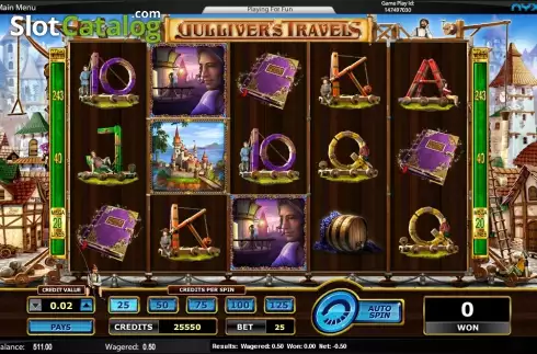 Скрин2. Gulliver's Travels слот