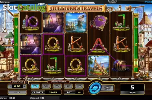 Скрин3. Gulliver's Travels слот