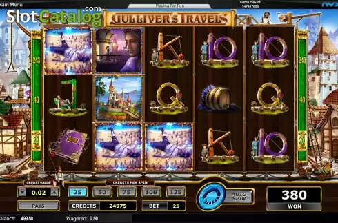 Скрин4. Gulliver's Travels слот