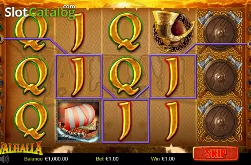 Скрин3. Valhalla (Betdigital) слот