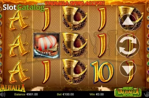 Скрин2. Valhalla (Betdigital) слот