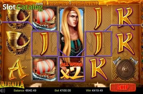 Скрин8. Valhalla (Betdigital) слот