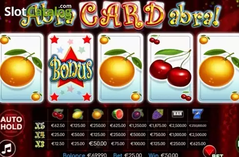 Скрин3. Abracardabra слот