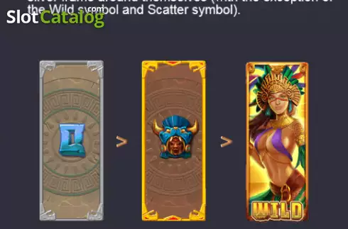 Скрин7. Queen of Aztec слот