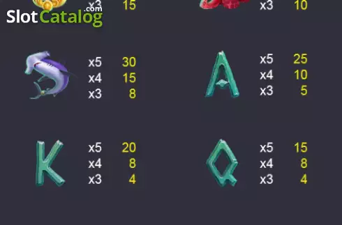 Скрин6. Mermaid's Treasure (Naga Games) слот
