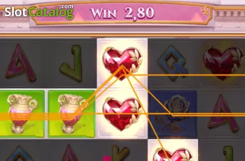 Скрин3. Aphrodite Goddess of Love слот
