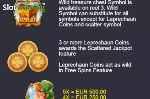 Скрин5. Chasin' Leprechaun Coins слот