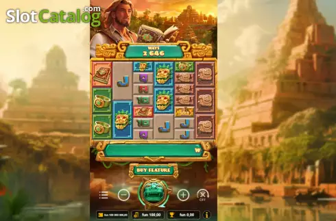 Скрин2. Mayan Gold Hunt слот