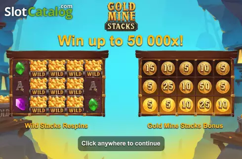 Скрин2. Gold Mine Stacks слот