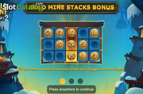 Скрин6. Gold Mine Stacks 2 слот