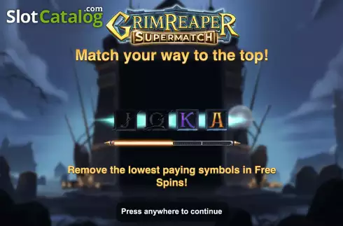 Скрин2. Grim Reaper Supermatch слот
