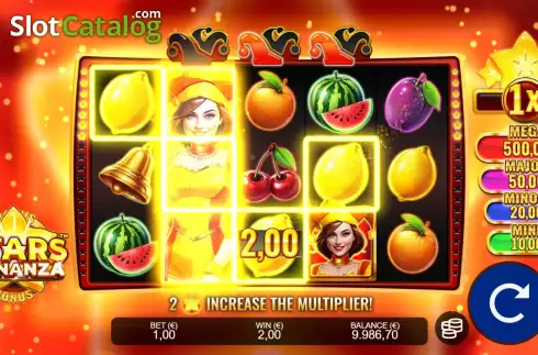 Скрин4. Stars Bonanza слот