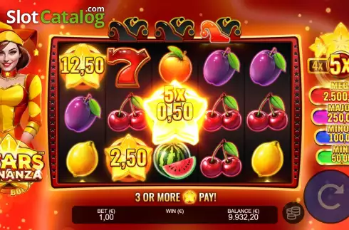 Скрин6. Stars Bonanza слот