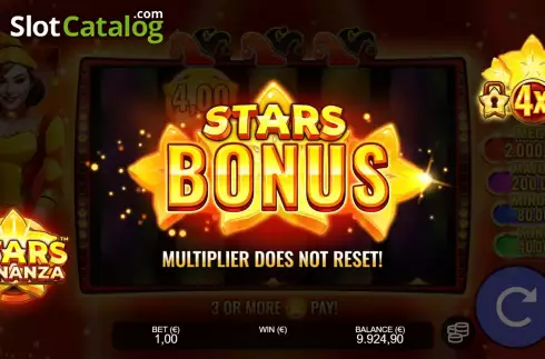 Скрин8. Stars Bonanza слот
