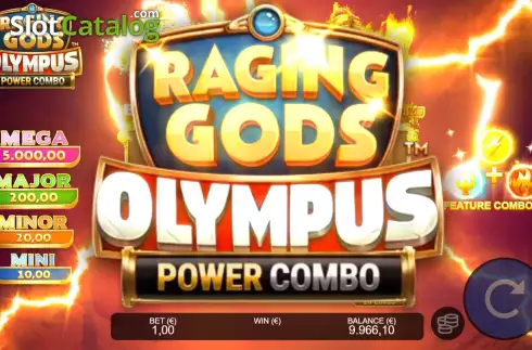 Скрин6. Raging Gods: Olympus слот