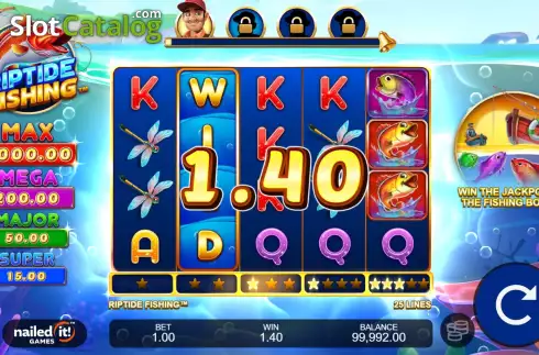Скрин3. Riptide Fishing слот