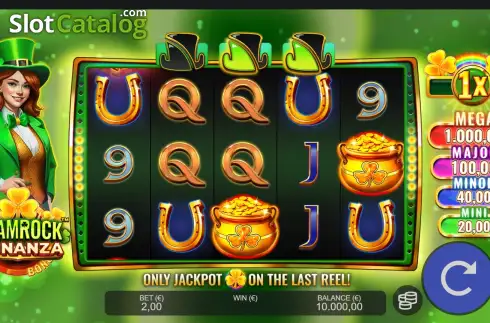 Скрин2. Shamrock Bonanza слот
