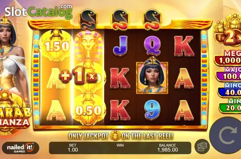 Скрин4. Scarab Bonanza слот