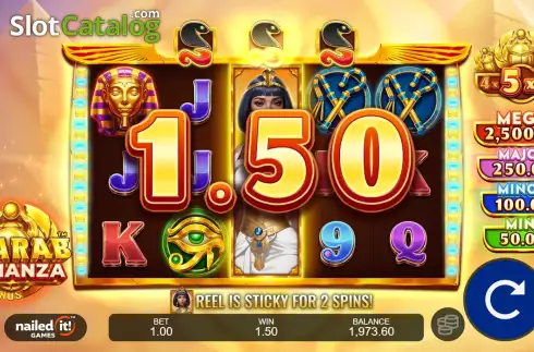 Скрин5. Scarab Bonanza слот