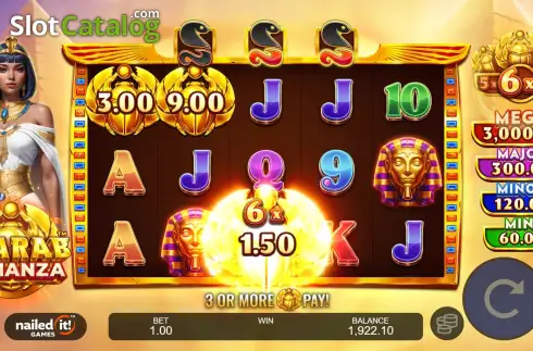 Скрин7. Scarab Bonanza слот