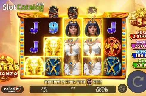 Скрин9. Scarab Bonanza слот