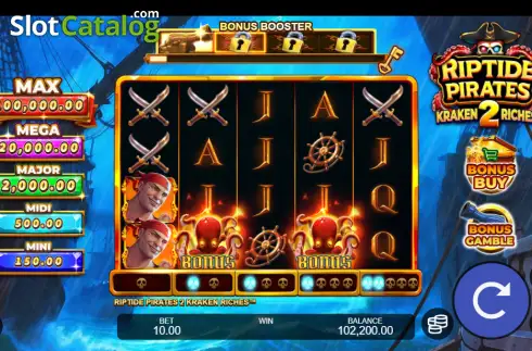 Скрин2. Riptide Pirates 2 Kraken Riches слот