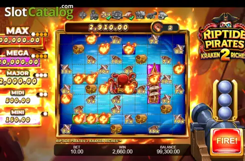 Скрин3. Riptide Pirates 2 Kraken Riches слот