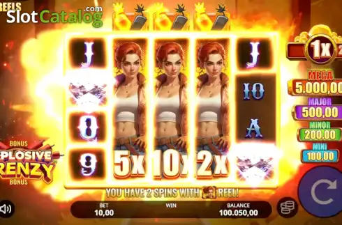 Скрин5. Explosive Frenzy слот