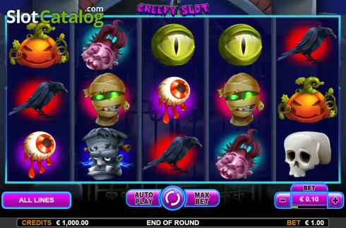 Скрин2. Creepy Slot слот