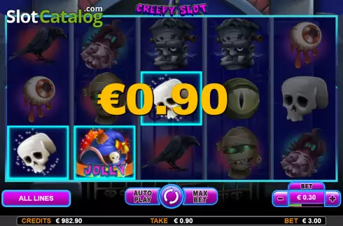 Скрин3. Creepy Slot слот