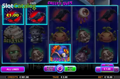 Скрин4. Creepy Slot слот