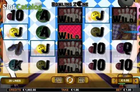 Скрин4. Bowling Zone слот