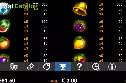 Скрин5. Special Diamond слот
