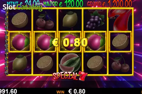 Скрин3. Special Seven слот