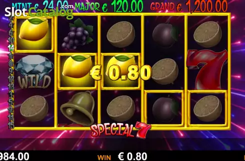 Скрин4. Special Seven слот
