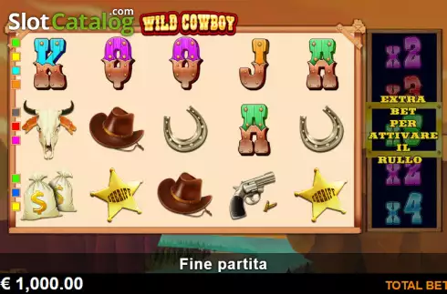Скрин2. Wild Cowboy слот