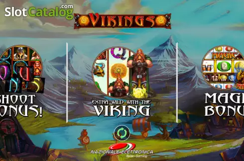 Скрин2. Vikings (Nazionale Elettronica) слот